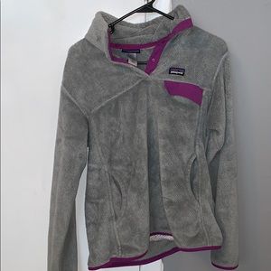 Patagonia fleece, Snap T pullover